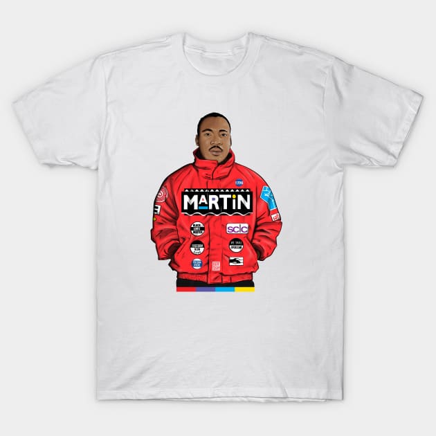 MLK / Marty Mar T-Shirt by Midnight Run Studio